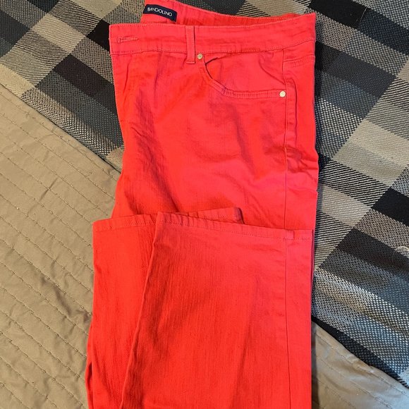 Bandolino Denim - Bandolino Mandie Jean, Red 22W